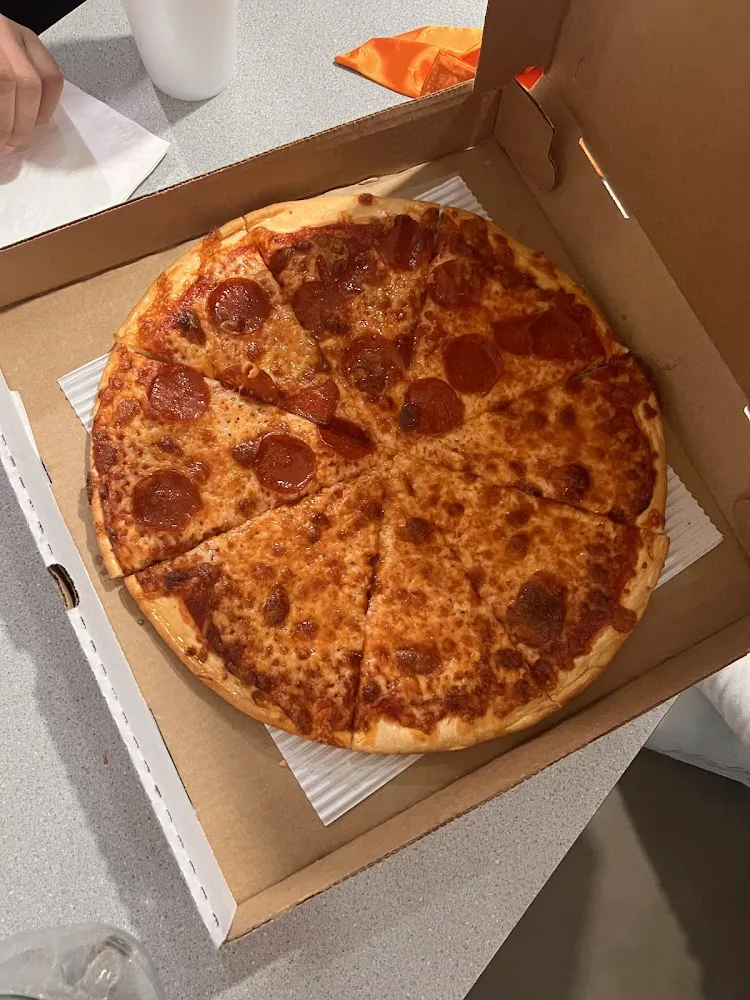 Half Pepperoni Half Cheese